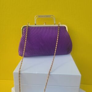 Purple Rain Clutch